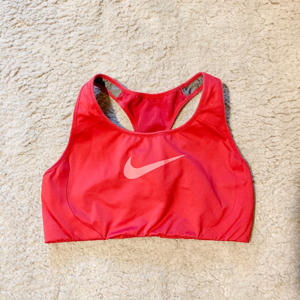 Pink Nike Sports bra